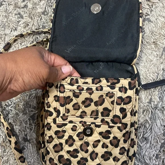Vera Bradley Leopard Print Crossbody Bag - Picture 3 of 9